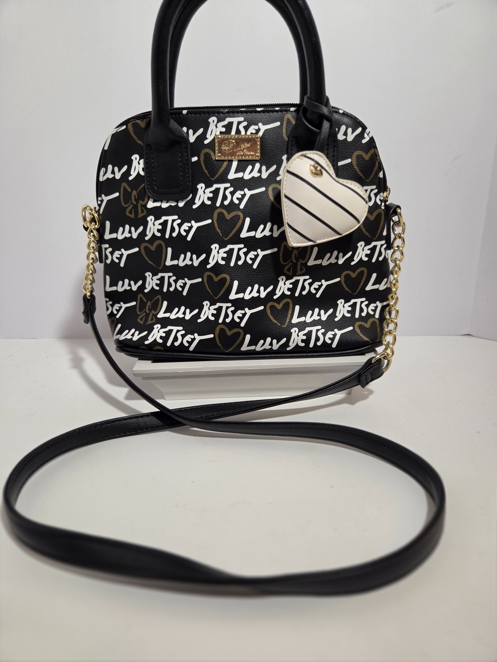 Luv Betsey Johnson Darcy Satchel Crossbody Bag